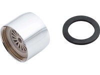 OBI keverőfúvóka alacsony nyomású szerelvényekhez M22 krómozott OBI keverőfúvóka alacsony nyomású szerelvényekhez M22 krómozott