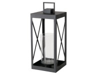 Boltze Xenia lámpás nagy 58 cm x 26,5 cm x 26 cm fekete Boltze Xenia lámpás nagy 58 cm x 26,5 cm x 26 cm fekete