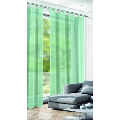 Neusser készfüggöny füles Menta 245 cm x 135 cm