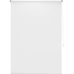 Fehér Zamora nappali fény roló, 120x175 cm, a magánszféráért sötétítés nélkül.