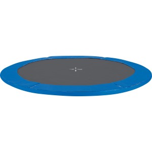 Kék védőszegély kerti trambulinhoz, Ø 427 cm, tartozék.