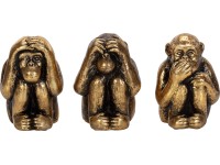 Dark Wonder majom dekorfigura készlet 3 részes 8,5 cm x 12,5 cm