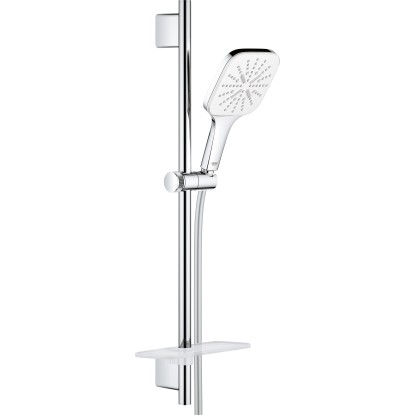 Grohe Vitalio SmartActive 130 Cube zuhanyrúd készlet 3 zuhanysugár króm