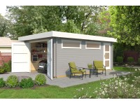 Weka 441 egyférőhelyes garázs 18,66 nm világosszürke Weka 441 egyférőhelyes garázs 18,66 nm világosszürke