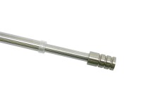 GARDINIA Vitra rúdhenger kihúzható 80-110 cm fém átm. 10 mm nemesacél