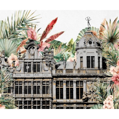 Komar Tropical Palace fátyoltapéta 300 cm x 250 cm