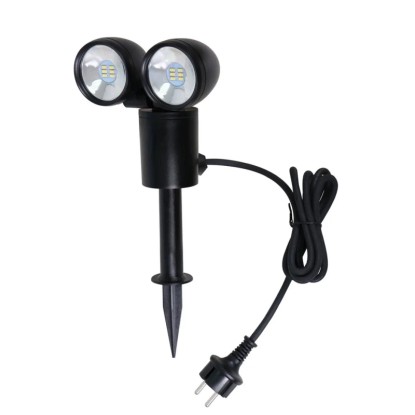 Kültéri leszúrható LED Spot 2 fejes 6 W-os