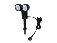 Kültéri leszúrható LED Spot 2 fejes 6 W-os Kültéri leszúrható LED Spot 2 fejes 6 W-os