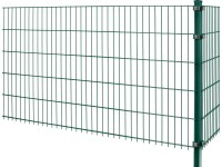 Kétrudas hálós kerítéspanel vastagság 6/5/6 zöld 163 x 251 cm Kétrudas hálós kerítéspanel vastagság 6/5/6 zöld 163 x 251 cm