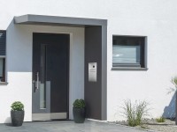 Gutta BS PLUS előtető jobb oldal BK nemesacél csengő kaputelefon kamera 200 cm Gutta BS PLUS előtető jobb oldal BK nemesacél csengő kaputelefon kamera 200 cm