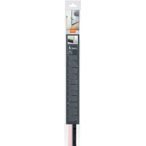 OBI Standard átlátszó ajtótömítés sima padlóhoz, 12 mm-ig terjedő résekhez.