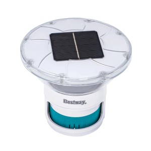 Bestway Solar Glow vegyszeradagoló LED-es világítással medencékhez, Ø 18 cm.