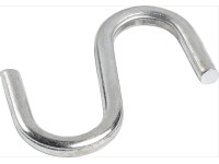 LUX S-kampó 25 mm horganyzott 4 db