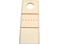 Égéstér hátsó kő különböző kandalló- és műhelykályhákhoz