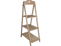 Növénytartó polc fa 105 cm x 60 cm x 34 cm natúr