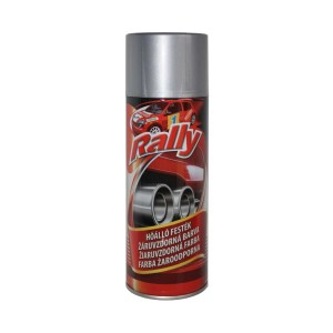 Ezüst Rally autó spray autóápoláshoz.
