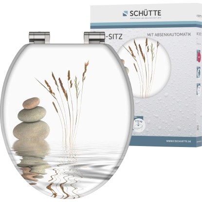 Eisl WC-ülőke Balance Holzkern leeresztő automatikával