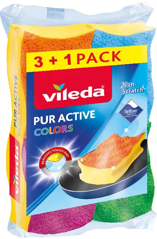Vileda PUR Active 3+1 közepes méretű szivacs vásárlása az OBI -nál