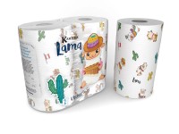 Kartika Lama konyhai papírtörlő 2 tekercs 70 lap  2 rétegű 22,8 x 23 cm