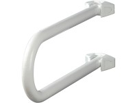 Wenko Secura fürdőszobai felhajtható fali kapaszkodó, fehér, 21 cm x 53 cm x 10