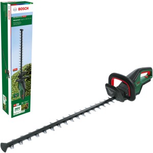 Bosch AdvancedHedgeCut 36 V-65-28 akkus sövényvágó (akku és töltő nélkül): 65 cm-es penge nagy sövényekhez.
