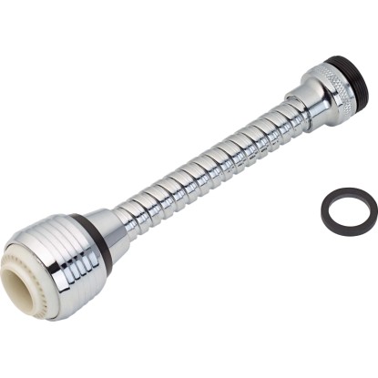 OBI víztakarékos feltét tömlővel M22 x M24 x 150 mm krómozott