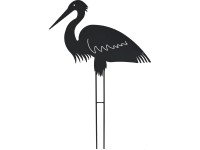 Leszúrható kerti gólya 90 cm sötétzöld