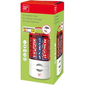 Elektromos LED rovarcsapda 10W Premium dobozban. Rovarvédelem házhoz és kertbe.