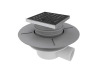 Aurlane szifon zuhanytálcákhoz vízszintes