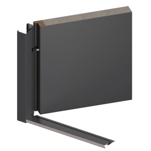 Kültéri fém bejárati ajtó Amber anthracite 206,3 cm x 89,5 cm bal
