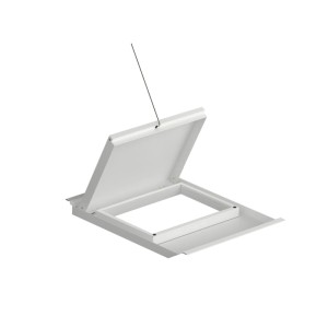 Biohort szemeteszsák tartó HighBoard 160 l-hez, szürke-fehér, a könnyű kerti hulladéktárolásért.