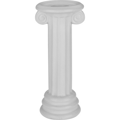 Modern Antique gyertyatartó 15,1 cm x 6,7 cm x 7,2 cm fehér