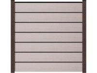 GroJa Solid Grande Premium 180 cm x 180 cm x 1,9 cm kétszínű fehér