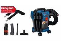 Bosch Professional GAS 18 V 10 L solo akkumulátoros ipari porszívó + 1,6 m tömlő Bosch Professional GAS 18 V 10 L solo akkumulátoros ipari porszívó + 1,6 m tömlő