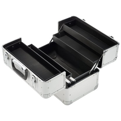 LUX alumínium univerzális koffer5 rekeszes ezüst