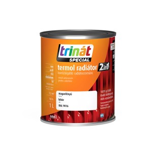 Trinat Termol Radiátor 2in1 radiátor festék dobozban, fehér, magasfényű.