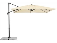 Schneider Rhodos Junior napernyő 270 cm x 270 cm natúr hajtókaros