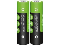 CMI NiMH akkumulátor 2500 mAh AA 2 db