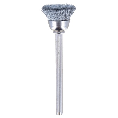 Dremel 442 drótkefe, 13 mm-es, miniatűr szerszámokhoz, tisztításhoz és polírozáshoz.