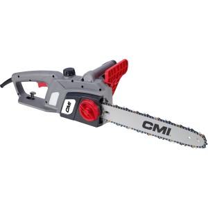 CMI C-EKS-2000/35 elektromos láncfűrész 35 cm-es vágáshosszal, kerti munkákhoz és tűzifához.