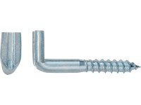 LUX hornyolt kampó 4,6 mm x 50 mm horganyzott 4 darab LUX hornyolt kampó 4,6 mm x 50 mm horganyzott 4 darab