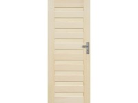 Radex beltéri ajtó Regent tele jobbos borovi fenyő 75 cm x 210 cm