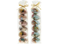 Dekor tojáskészlet színes 2-féle váétozatban 6 cm