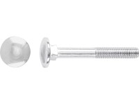 Kapupánt csavar részleges menettel M5 x 40 mm fehér horganyzott - súlyra Kapupánt csavar részleges menettel M5 x 40 mm fehér horganyzott - súlyra