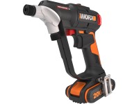 Worx 20 V-os akkus fúró-csavarbehajtó WX177 2 Ah akkumulátorral kofferrel