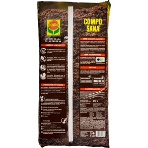 Compo Sana mediterrán virágföld zsák, 20 l. Föld mediterrán növényekhez.