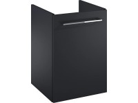 Maximus Cheese mosdó alatti szekrény 40 cm fekete matt 1 ajtóval