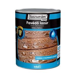 lazurán aqua favédő lazúr, beltéri és kültéri használatra.
