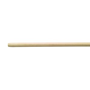 LUX Classic seprűnyél, 140 cm, világos fa, akasztólyukkal seprűkhöz és gereblyékhez.