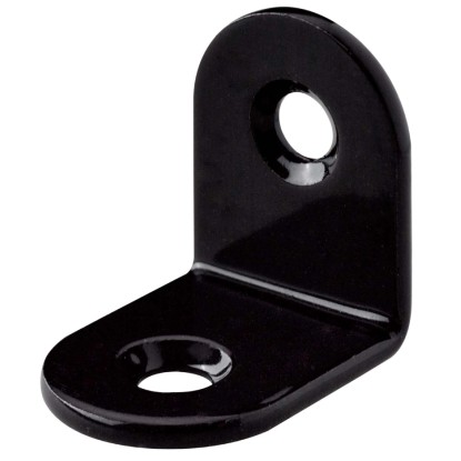 Hettich bútor szegletvas 20 mm x 15 mm x 20 mm fekete